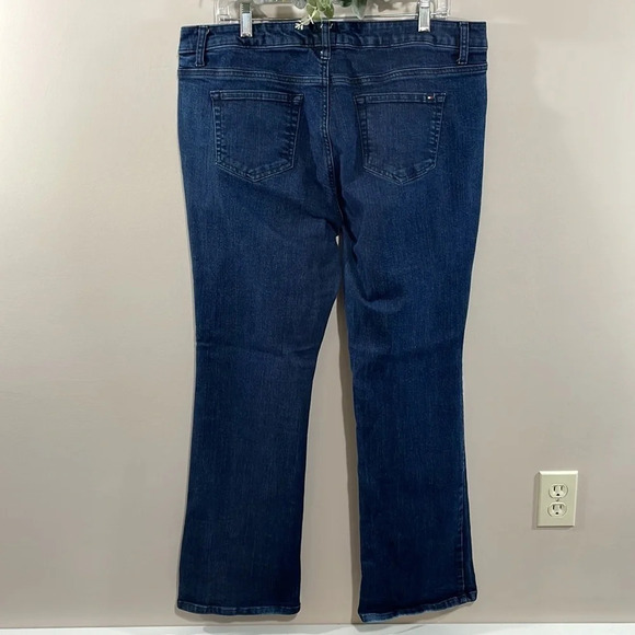 Tommy Hilfiger Classic Boot Dark Wash Denim Jeans 16R - Picture 4 of 13